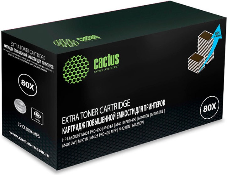 

Картридж Cactus CS-CF280X-MPS