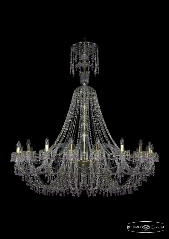 

Подвесная люстра Bohemia Ivele Crystal 1410/20/530/XL-157/G/V7010
