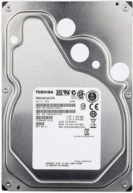 

Жесткий диск Toshiba 4TB Enterprise [MG04ACA400N], 4TB Enterprise