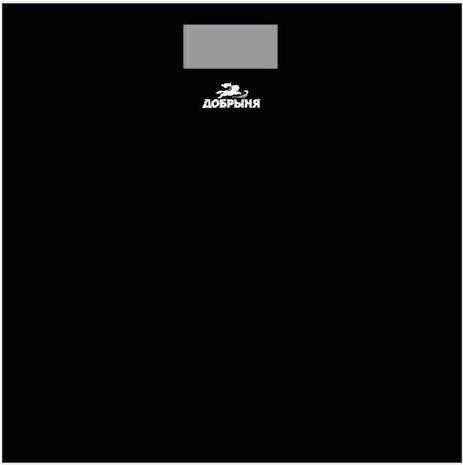 

Напольные весы Добрыня DO-3016B Black, DO-3016B