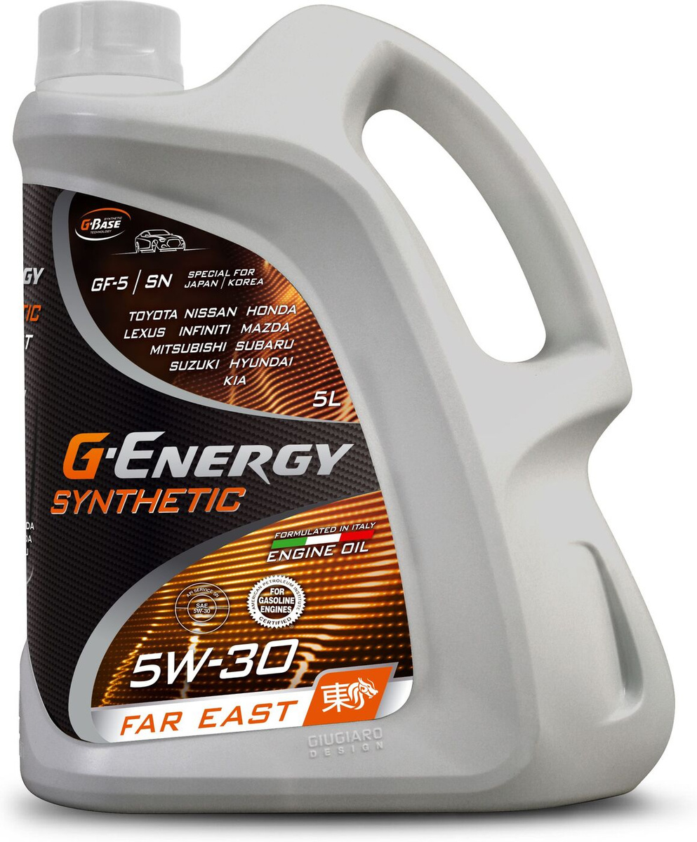

Моторное масло G-energy Synthetic Far East 5W30 5л [253142416], Моторное масло G-energy Synthetic Far East 5W30 5л 253142416