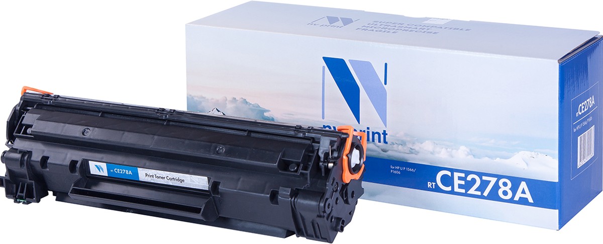 

Картридж NV Print CE278A/NV-728, Тонер Картридж NV-Print аналог CE278A черный