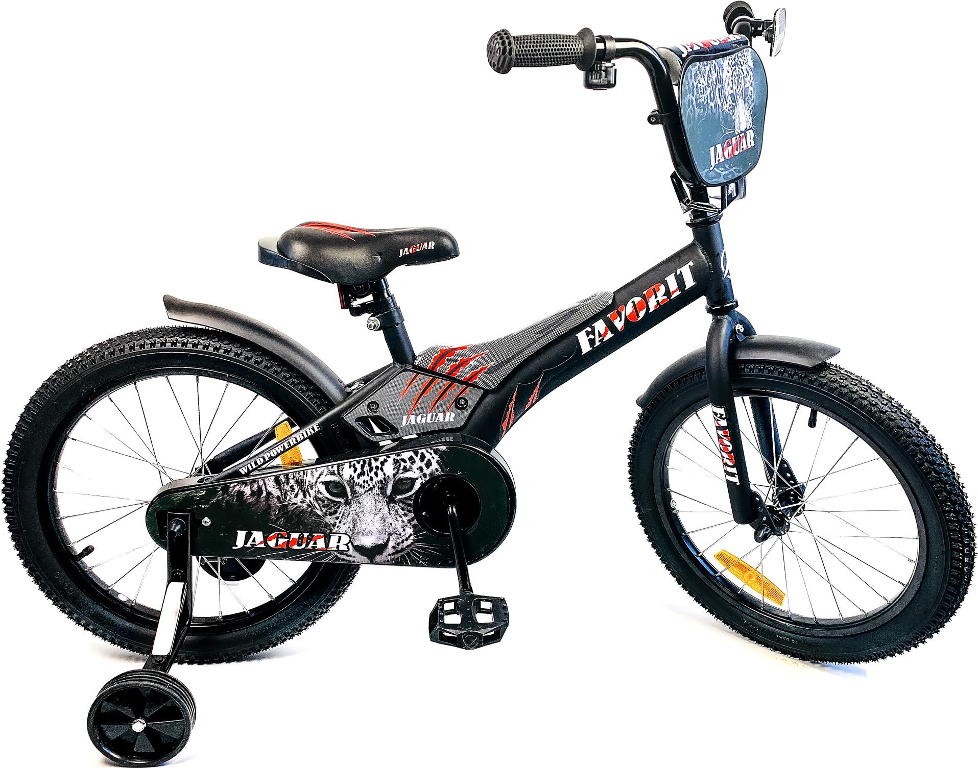 

Велосипед детский Favorit 18'' черный [JAG-P18BK], Favorit