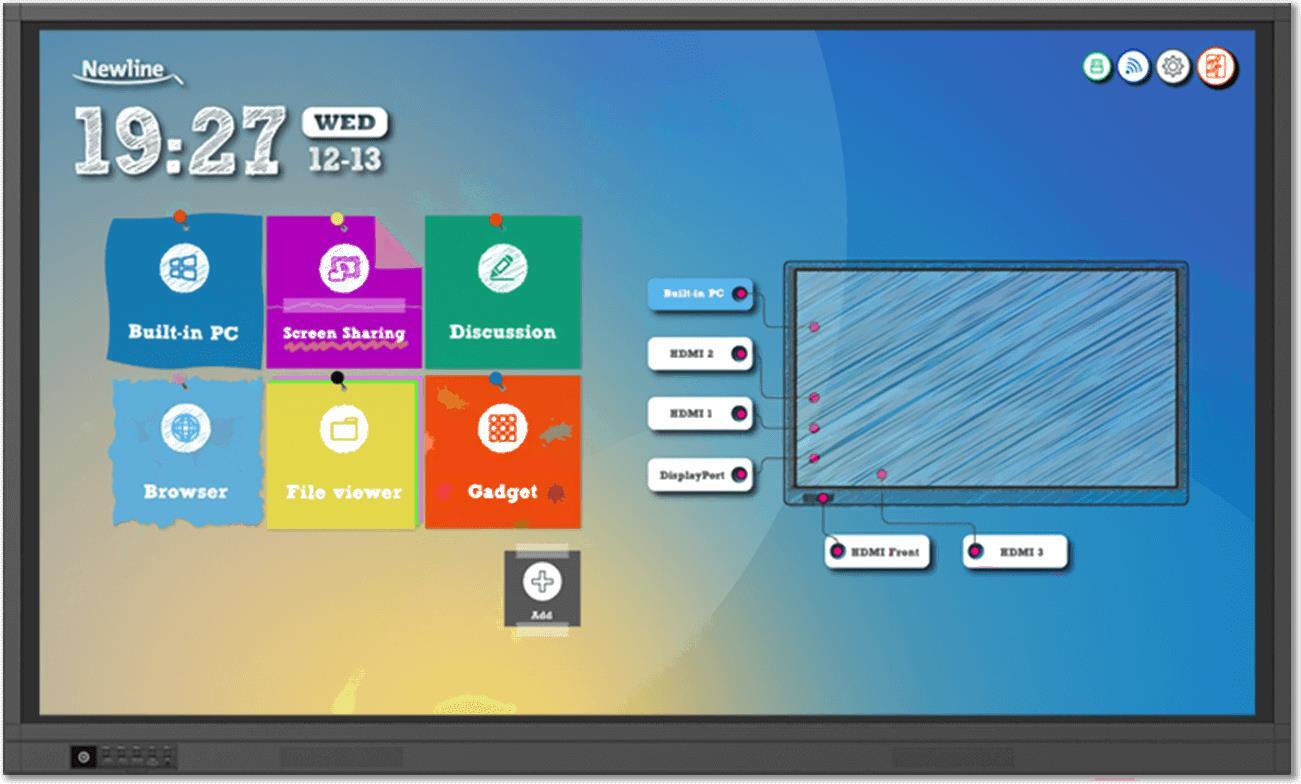 

Интерактивная панель Newline TruTouch TT-6519RS