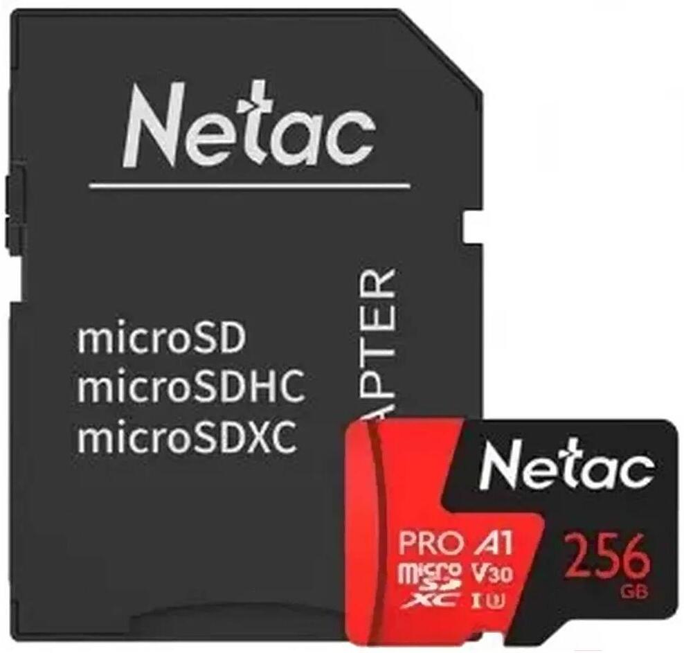 

Карта памяти Netac NT02P500PRO-256G-R