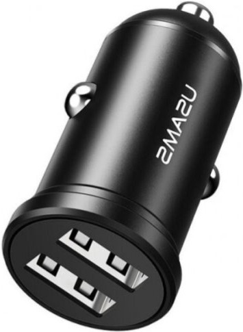 

Зарядное устройство Usams US-CC114 C20 2.4A Dual USB черный [CC114TC01], Зарядное устройство USAMS US-CC114 C20 2.4A Dual USB CC114TC01 черный