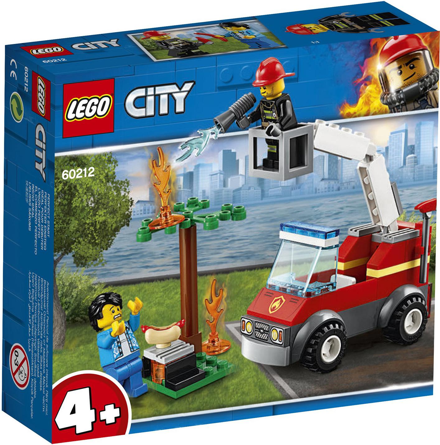 

Конструктор Lego City Пожар на пикнике 60212, City Пожар на пикнике 60212