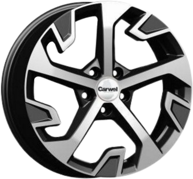 

Автомобильные диски Carwel Таскан 6.5x18 5/114.3 ET45 d-60.1 AB (115222)