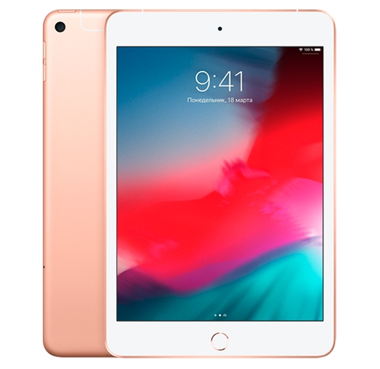 

Планшет Apple iPad mini+Cellular 64GB Gold [MUX72RK/A], iPad mini+Cellular 64GB