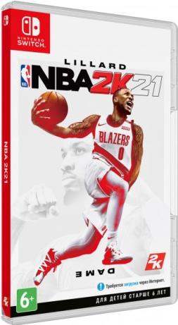 

Игра для приставки Nintendo NBA 2K21 [1CSC20004791], NBA 2K21