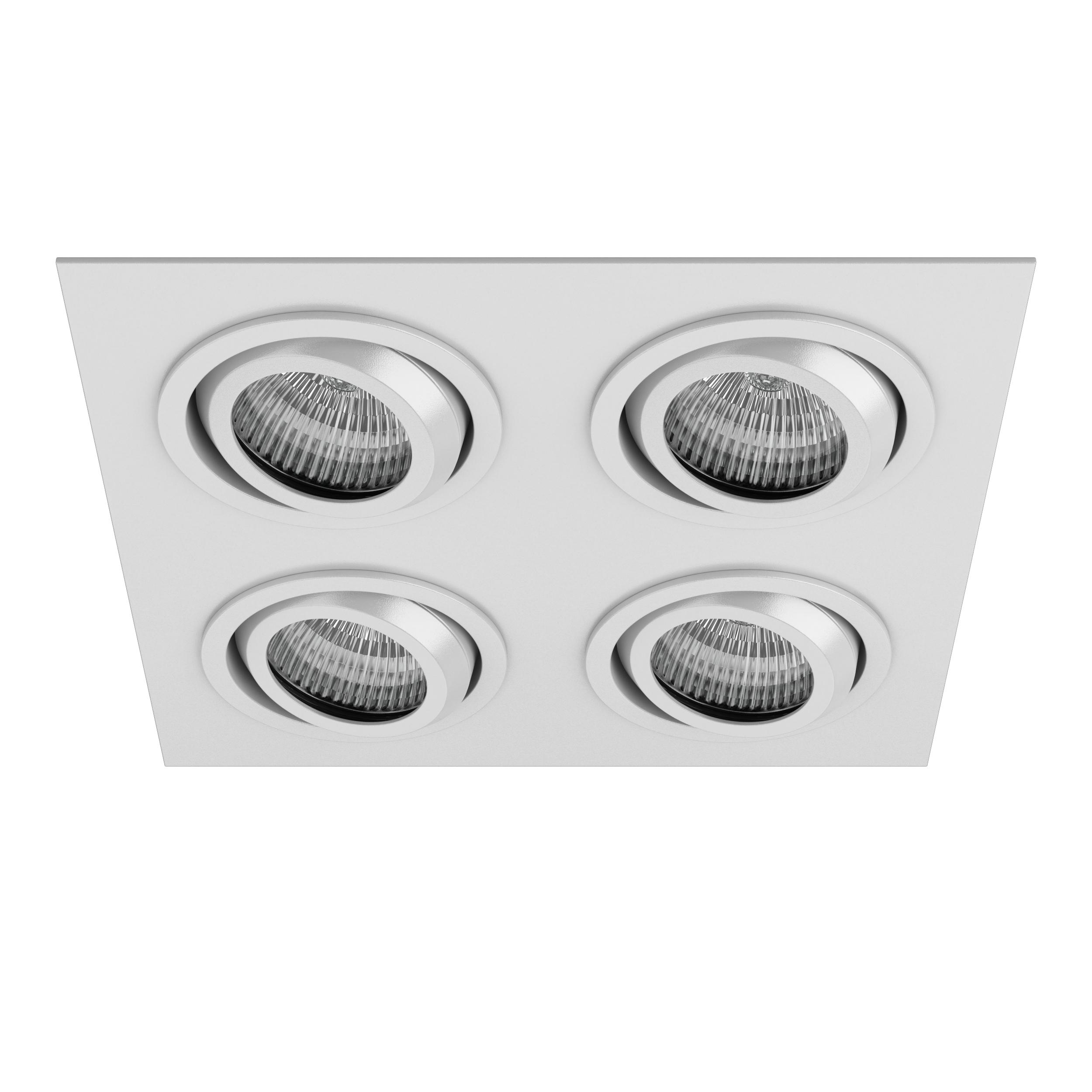 

Встраиваемый светильник Lightstar 011614 Светильник SINGO X4 MR16/HP16 БЕЛЫЙ, шт