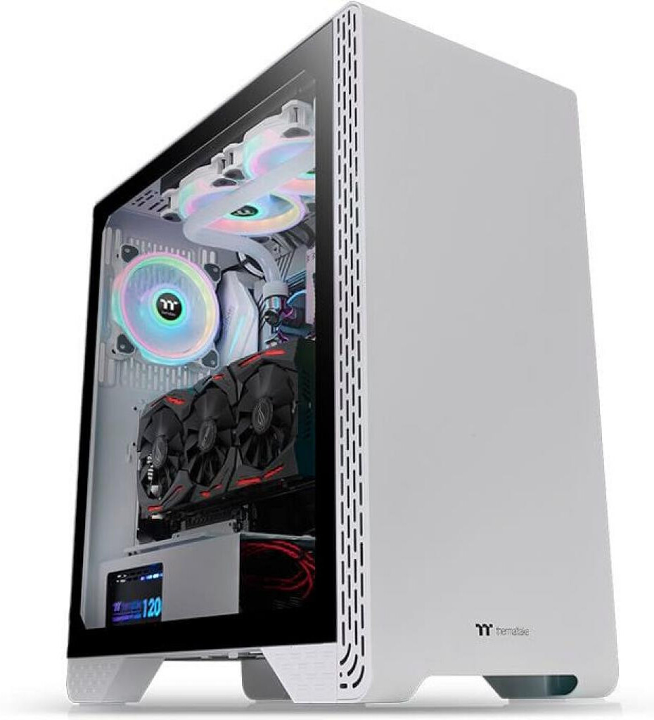 

Корпус Thermaltake S300 TG Snow без БП белый, Корпус для компьютера Thermaltake S300 TG Snow без БП CA-1P5-00M6WN-00 белый