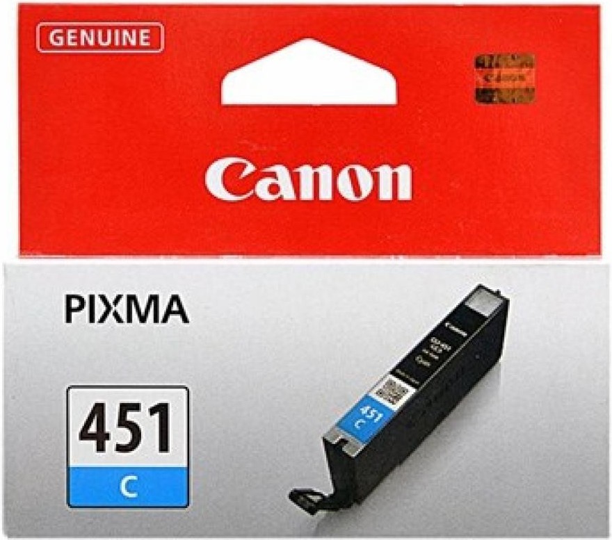

Картридж Canon CLI-451C Cyan/Голубой [(6524B001)], Струйный картридж Canon CLI-451 Cyan 6524B001