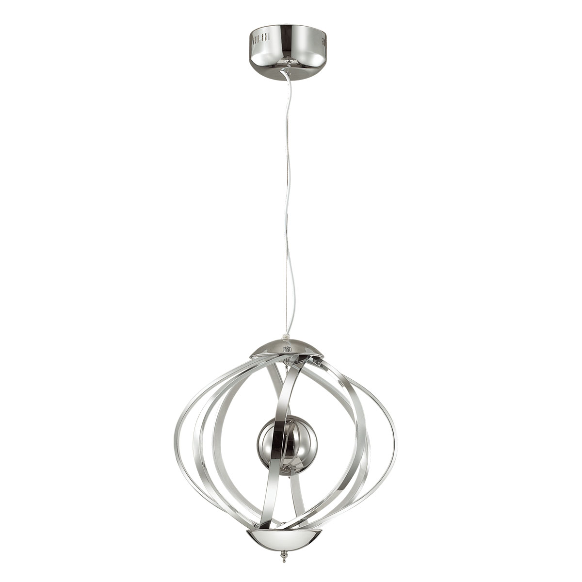 

Потолочный подвесной светильник Odeon Light 4033/40L ODL18 009 хром Люстра IP20 LED 40W 220V NICCO, 4033/40L ODL18 009 хром Люстра IP20 LED 40W 220V NICCO