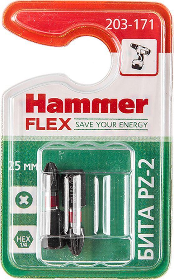

Бита Hammer Flex 203-171 PZ-2 25мм, 2шт, 362940, Flex 203-171
