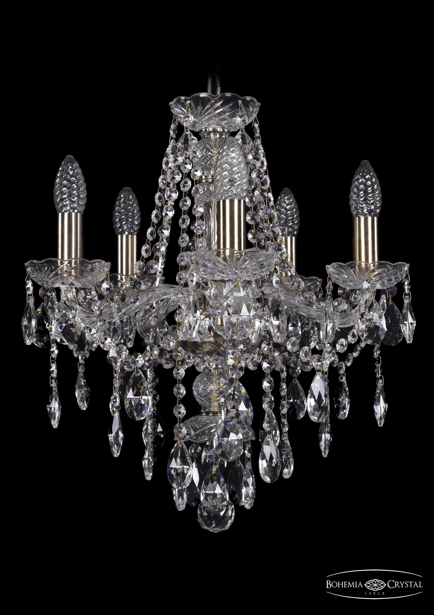 

Подвесная люстра Bohemia Ivele Crystal 1415/5/141/Pa