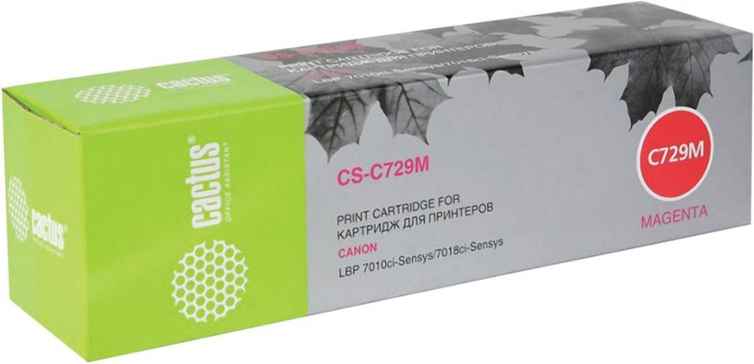 

Картридж CACTUS CS-C729M, CS-C729M
