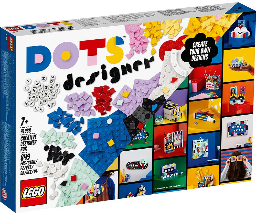 

Конструктор LEGO Dots Творческий набор для дизайнера [41938], Конструктор LEGO Dots Творческий набор для дизайнера 41938