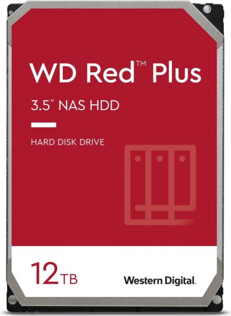 

Жесткий диск WD 12TB [WD120EFBX], Жесткий диск WD Red Plus 12TB WD120EFBX