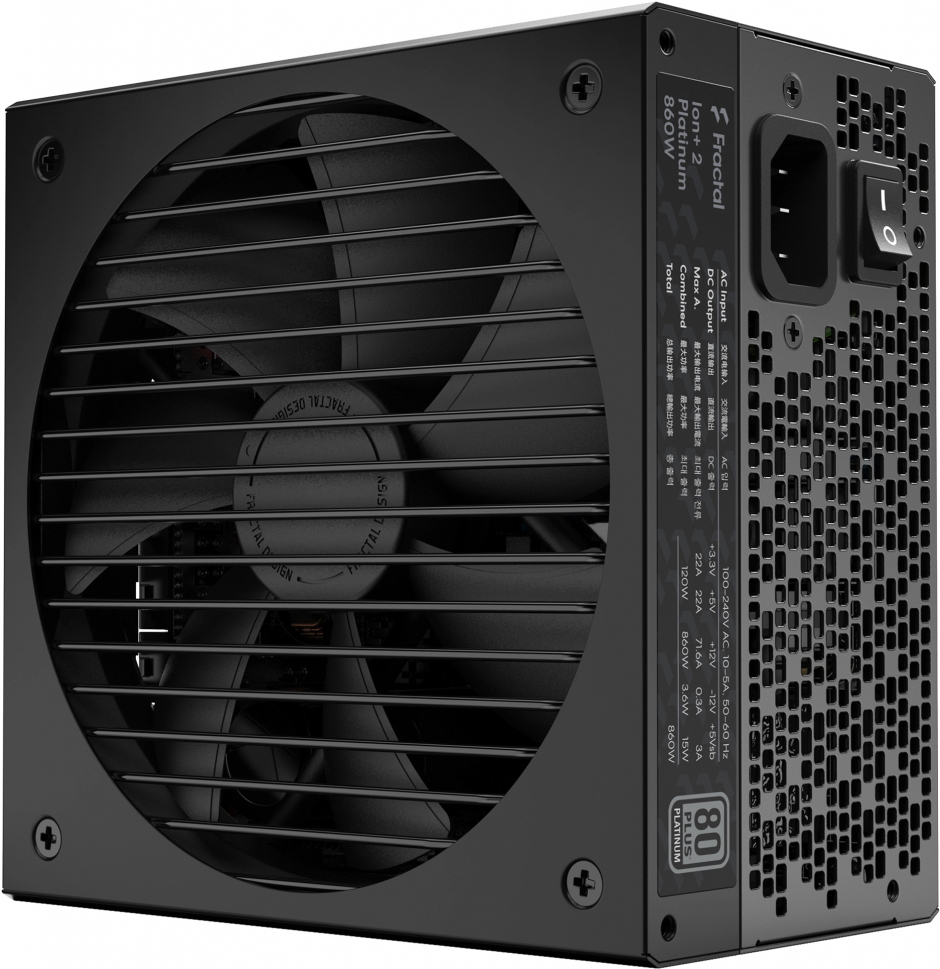 

Блок питания Fractal Design Ion+ 2 Platinum 860W FD-P-IA2P-860
