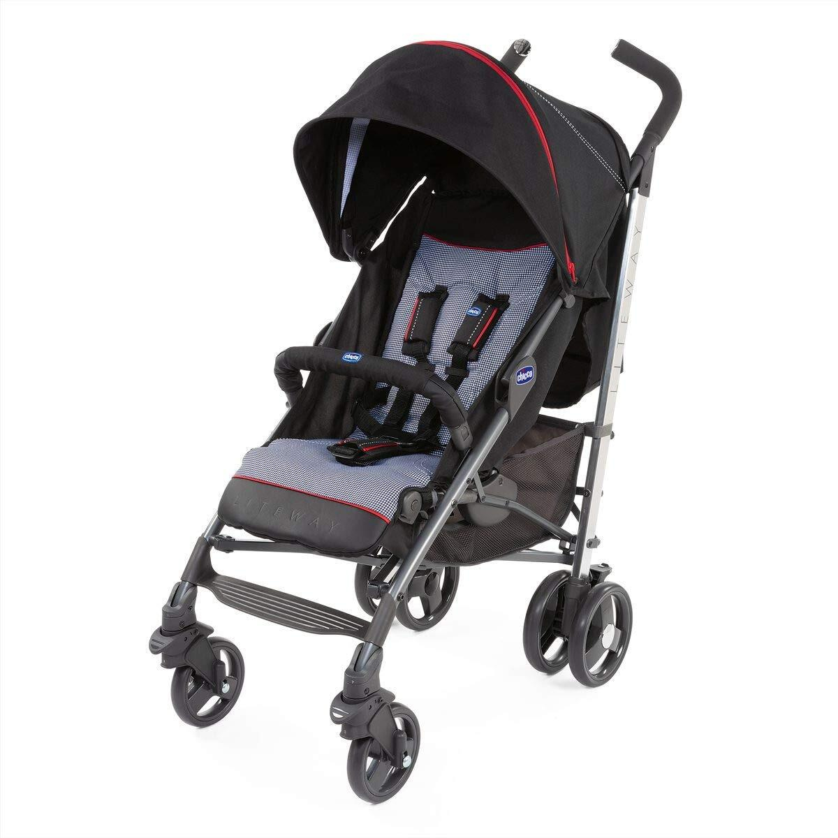 

Детская прогулочная коляска Chicco LITE WAY 3 TOP PIED POULE с бампером [06079599350000], LITE WAY 3 TOP PIED POULE с бампером