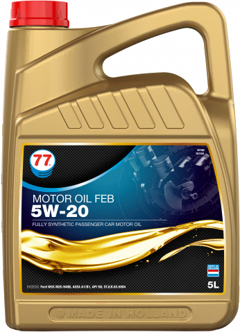 

Масло моторное синтетическое 77 Lubricants Motor Oil FEB 5W-20 5л (707781)