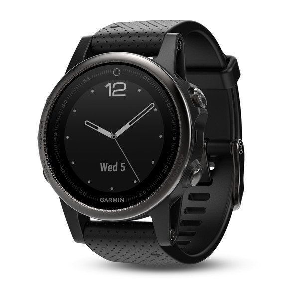 

Умные часы Garmin Fenix 5S Sapphire 42mm черный/черный [010-01685-11], Fenix 5S Sapphire 42mm