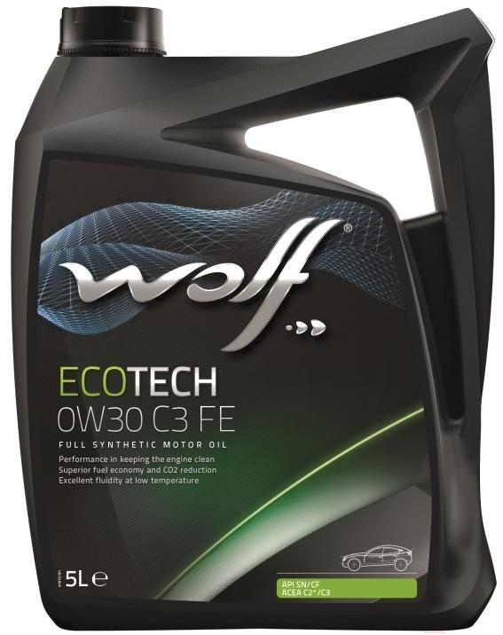 

Моторное масло Wolf EcoTech 0W30 FE 5л [14105/5], EcoTech 0W30 FE 5л