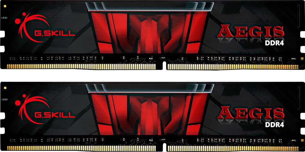 

Оперативная память G.Skill Aegis 8GB DDR IV KiTof2 PC-19200 [F4-2400C15D-8GIS], Aegis 8GB DDR IV KiTof2 PC-19200