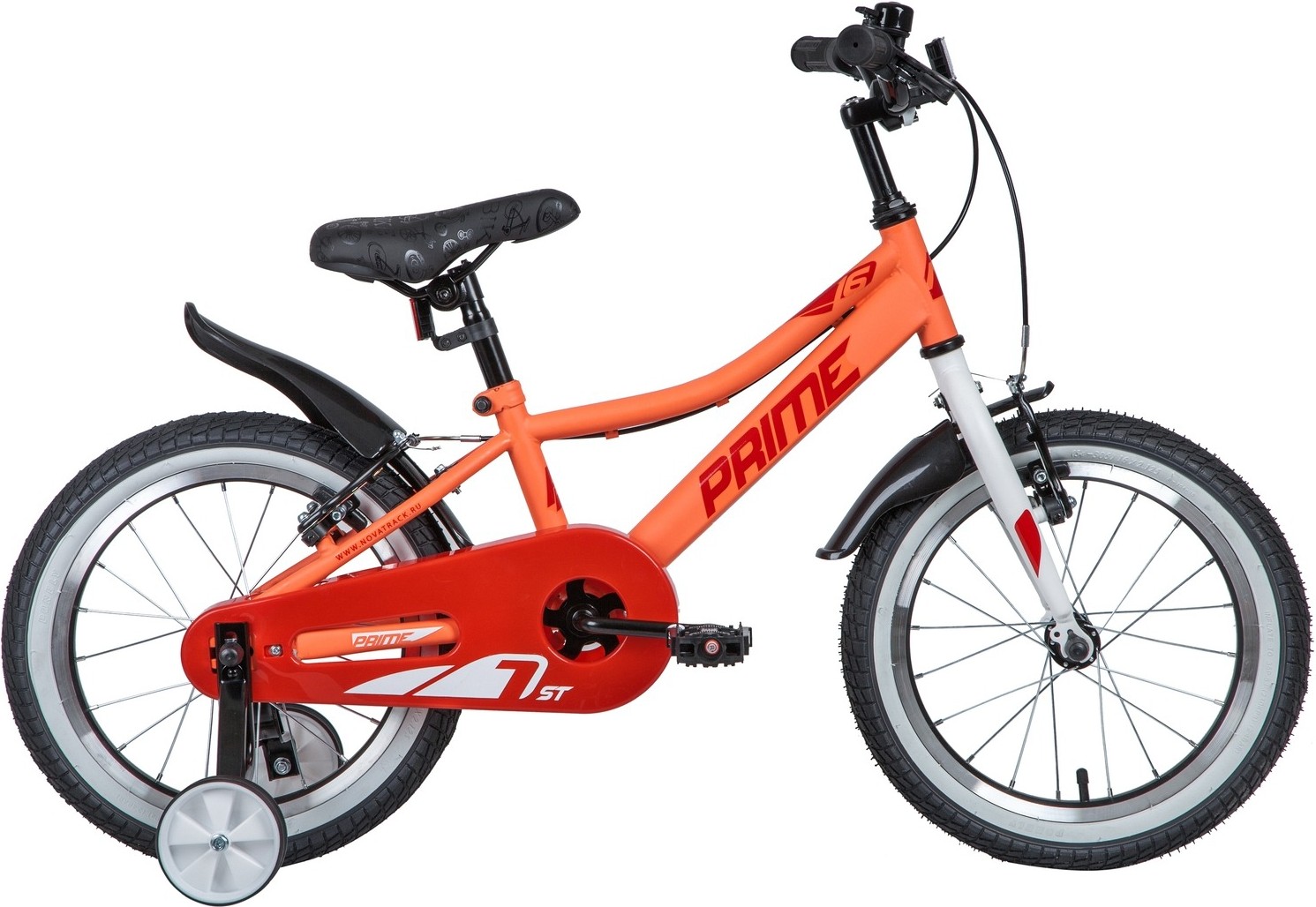 

Велосипед детский Novatrack Prime 16'' терракотовый, Детский велосипед Novatrack Prime New 16 2020 167PRIME1V.CRL20 (оранжевый, 2020)
