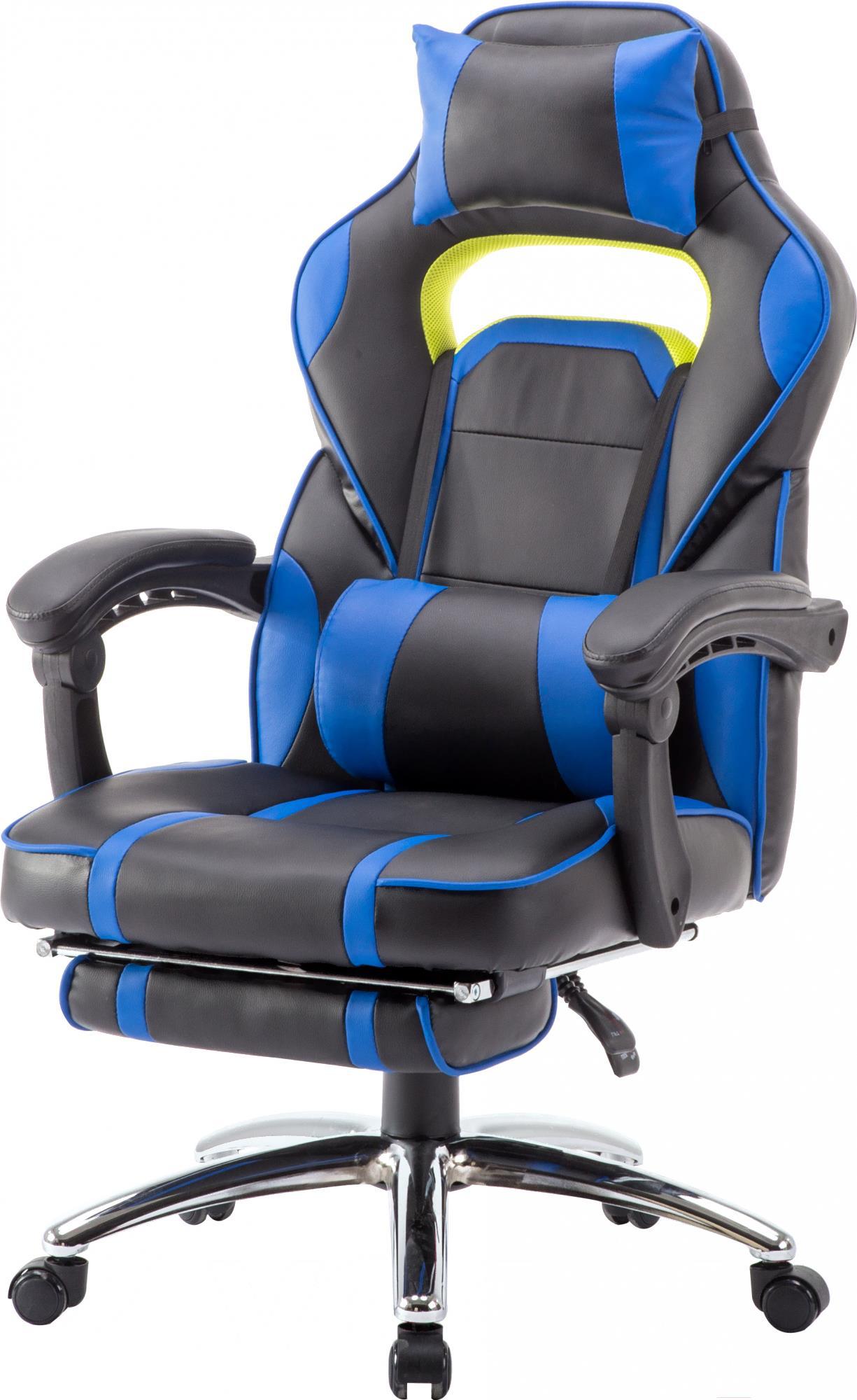

Офисное кресло Mio Tesoro Марио X-2749 черный/синий, Марио X-2749