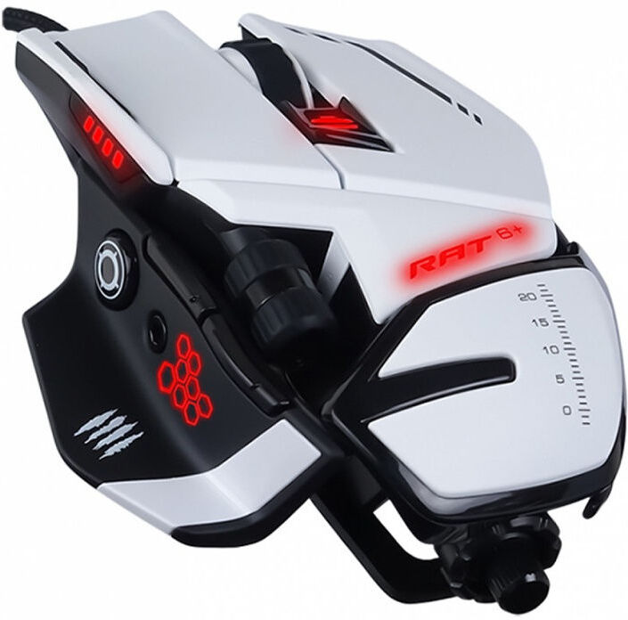 

Мышь Mad Catz R.A.T. 6+ WH