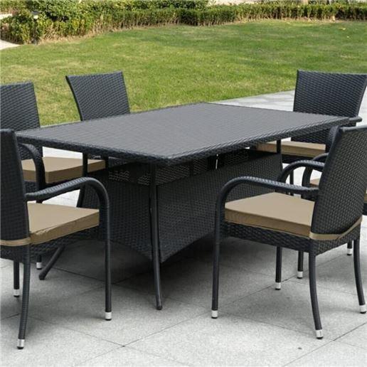 

Садовый стол Afina garden AFM-170S Black, AFM-170S