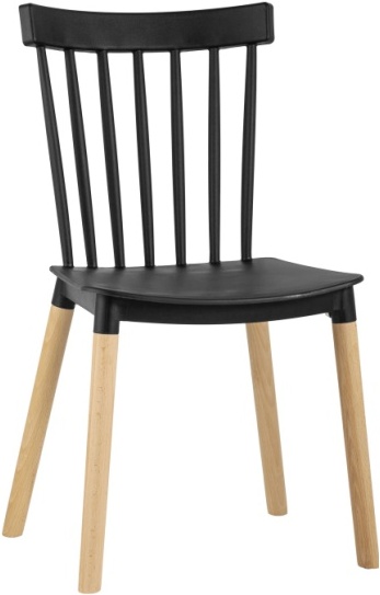 

Стул Stool Group Field пластик черный [SL-7037W black], Стул Stool Group Field пластик SL-7037W black черный