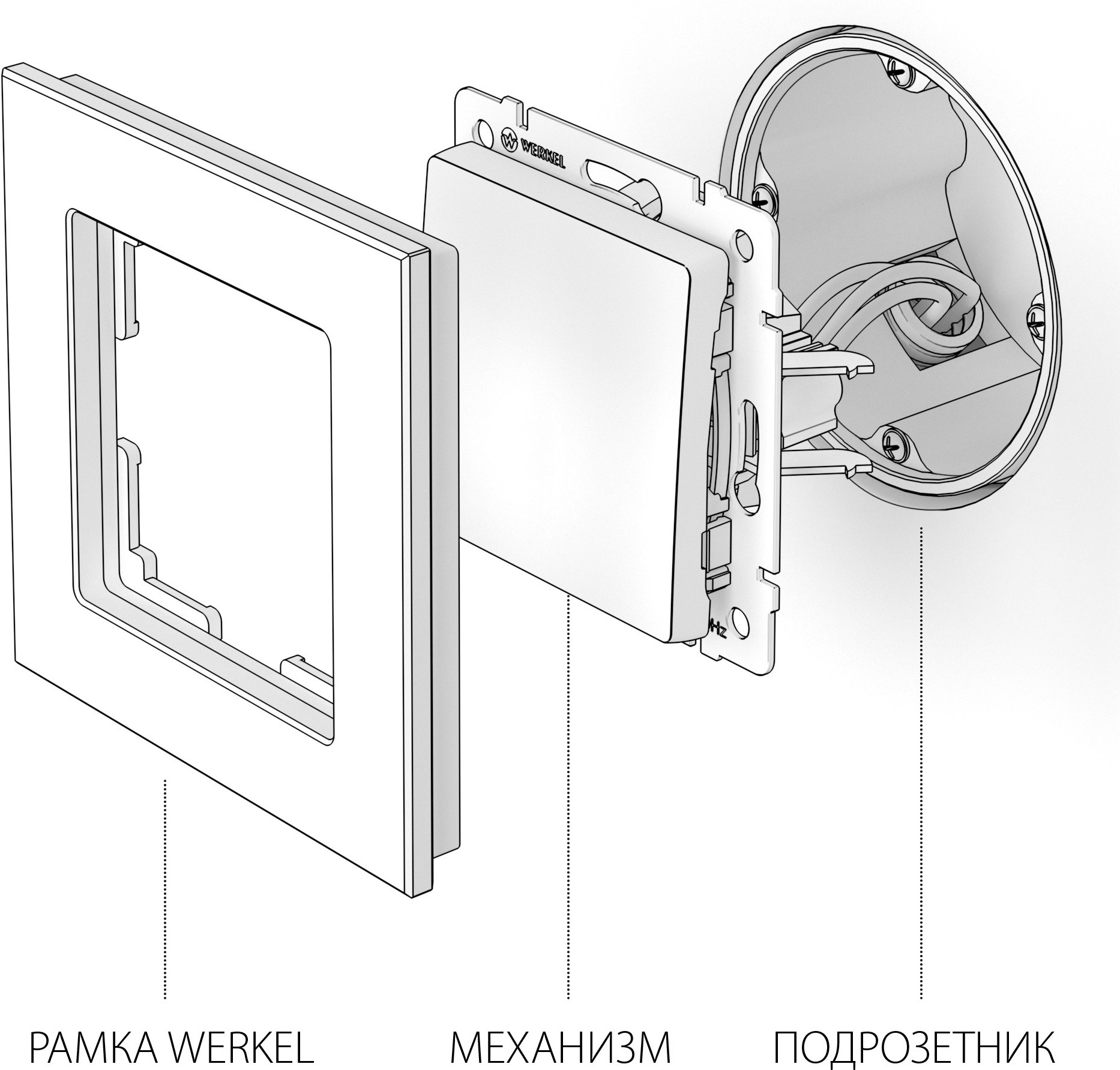 

Выключатель Werkel WL10-SW-1G-2W шампань [a035611], Выключатель Werkel WL10-SW-1G-2W a035611 шампань