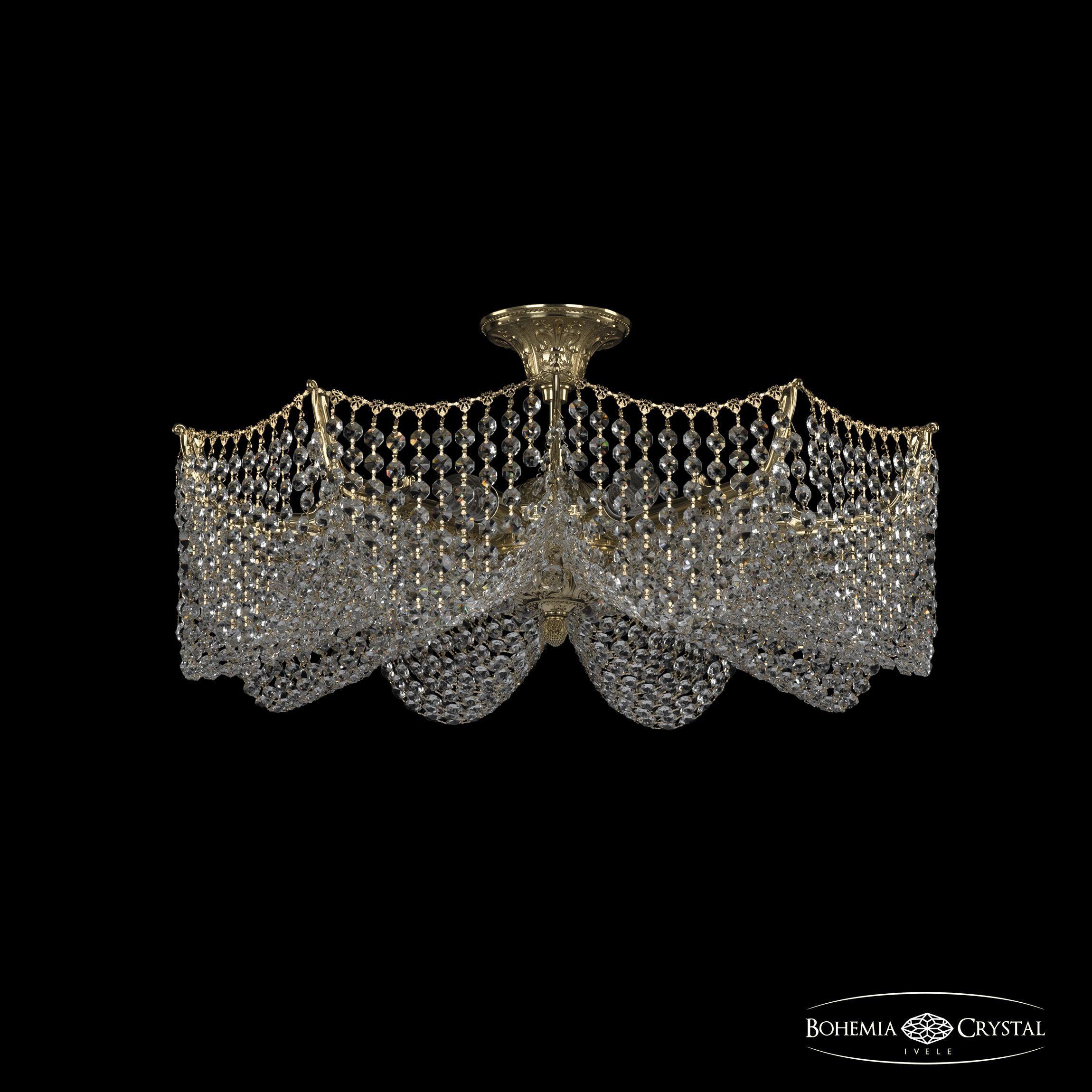 

Люстра на штанге Bohemia Ivele Crystal 77171/63/10 G