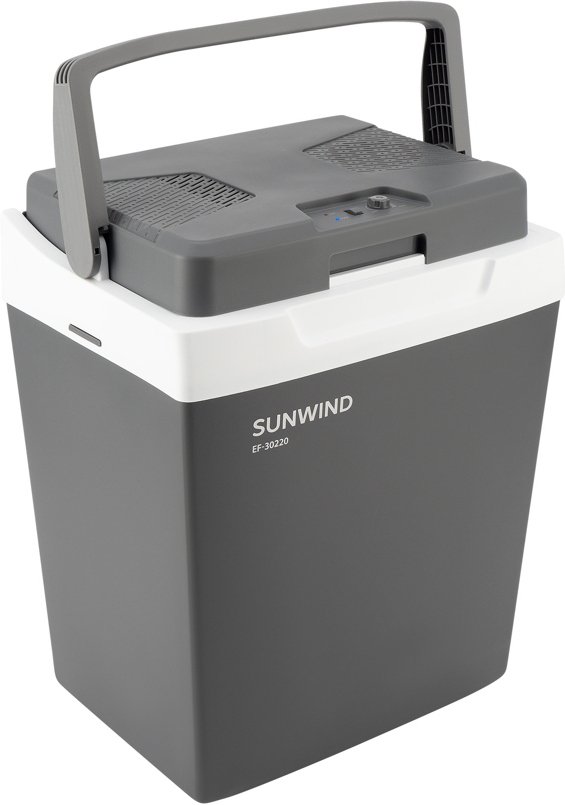 

Автомобильный холодильник SunWind EF-30220 30л серый/белый [EF30220], Автомобильный холодильник SunWind EF-30220 30л EF30220 серый/белый