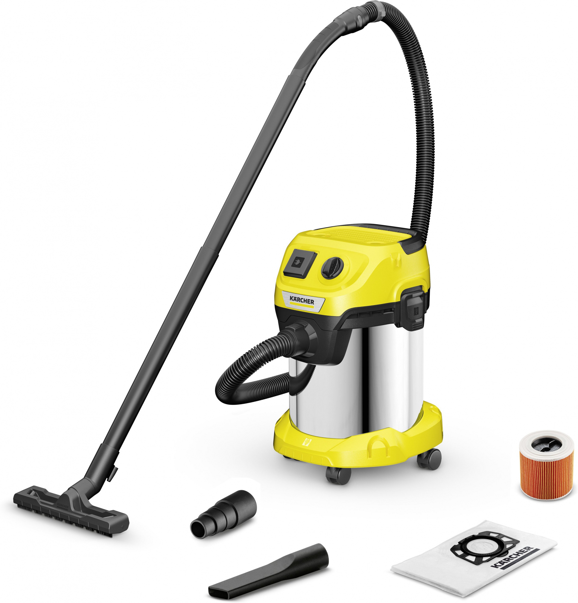 

Пылесос Karcher WD 3 P S V-17/4/20 [1.628-190.0], Пылесос Karcher WD 3 P S V-17/4/20 (1.628-190.0)