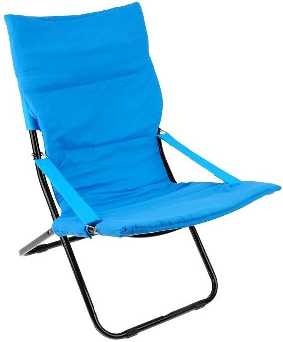 

Стул кемпинговый Nika синий (HHK4/B), Шезлонг Nika Haushalt HHK4/B синий