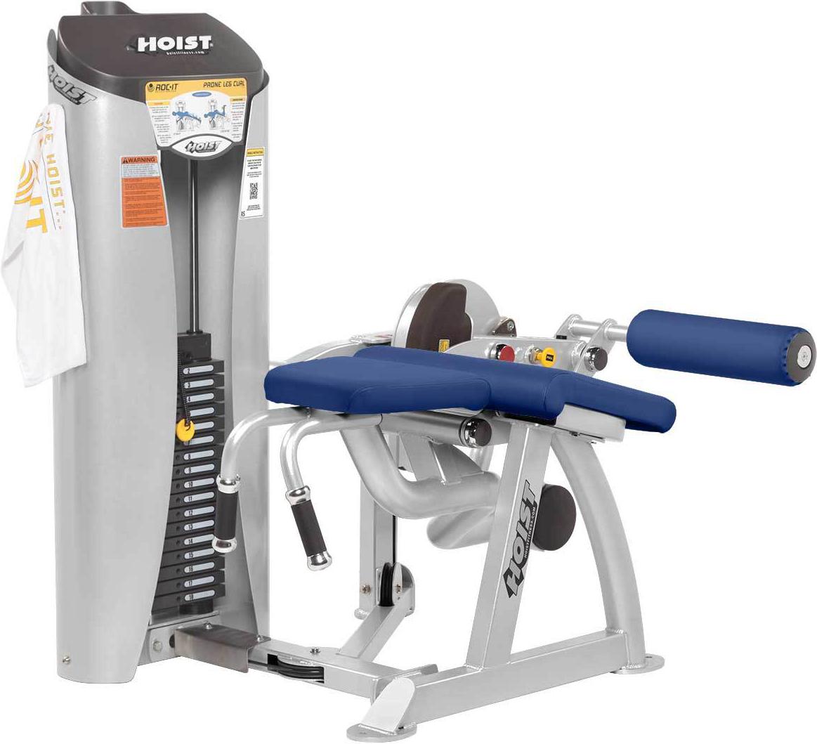 

Сгибание ног лежа Hoist ROC-IT RS-1408 серебряный/синий [HF\RS-1408\CM-PL-BJ], Сгибание ног лежа ROC-IT RS-1408