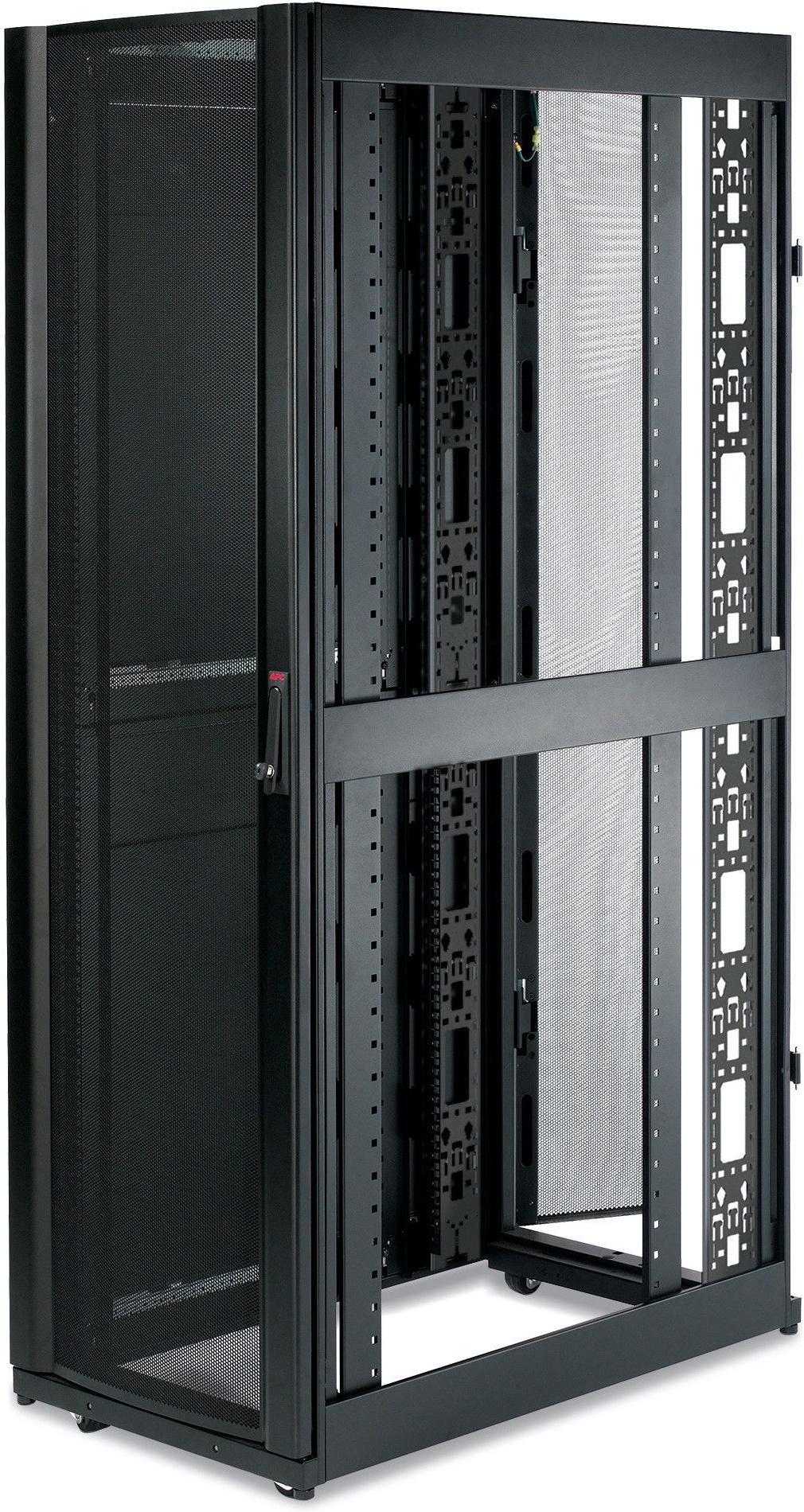 

Телекоммуникационный шкаф APC NetShelter SX 42U 600mm Wide x 1070mm Deep Enclosure with Sides Black [AR3100], Шкаф APC NetShelter SX 42U 600mm Wide x 1070mm Deep Enclosure with Sides AR3100 Black
