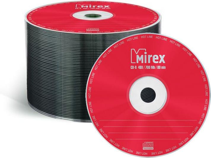 

Оптический диск Mirex CD-R 700Mb 50 шт [UL120050A8T], CD-R 700Mb 50 шт