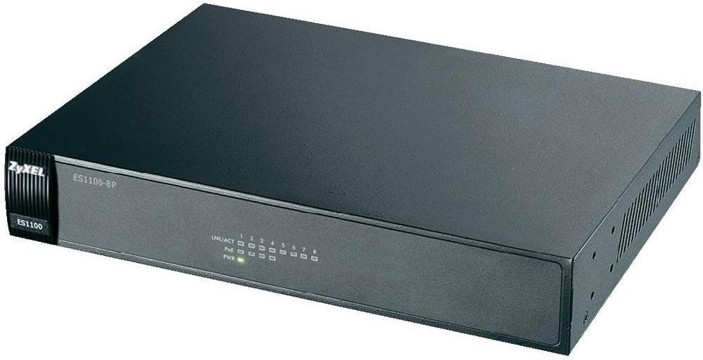 

Коммутатор Zyxel ES1100-8P, ES1100-8P
