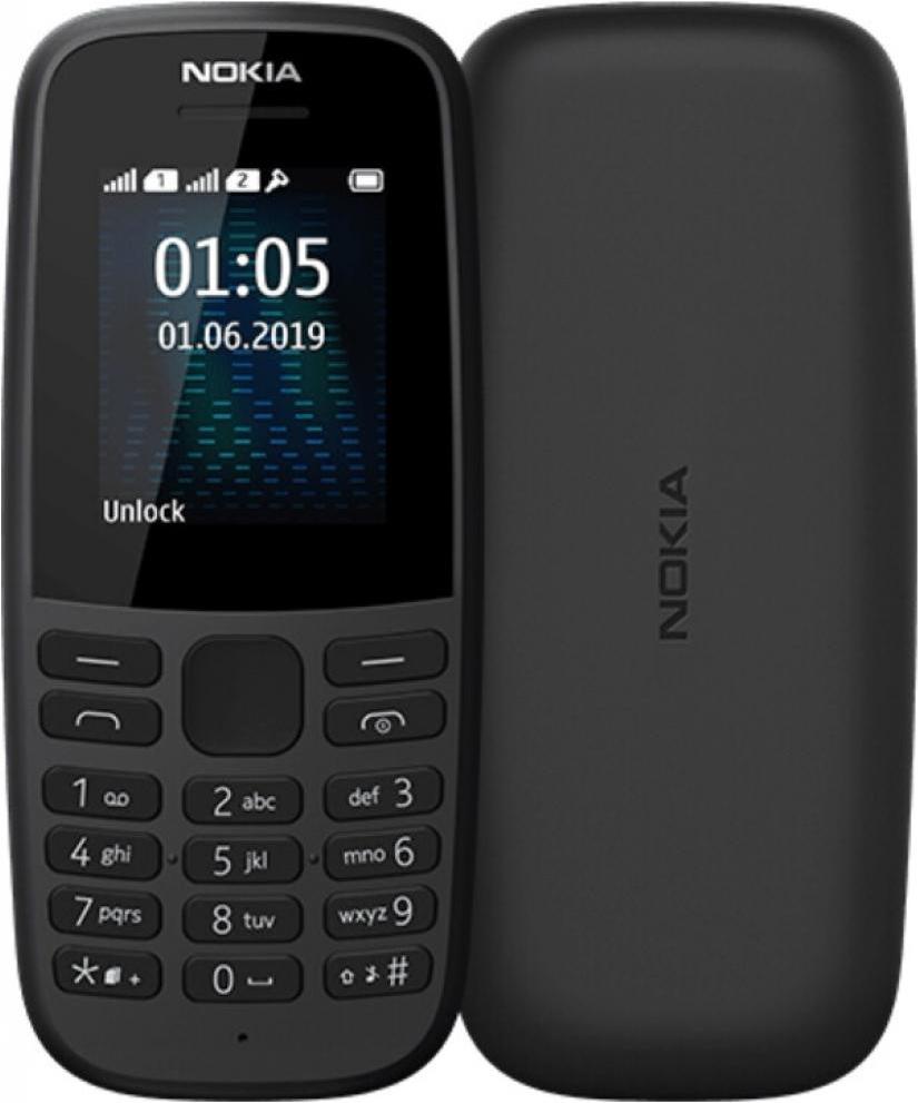 

Мобильный телефон Nokia 105 SS TA-1203 Black [16KIGB01A19], 105 SS TA-1203