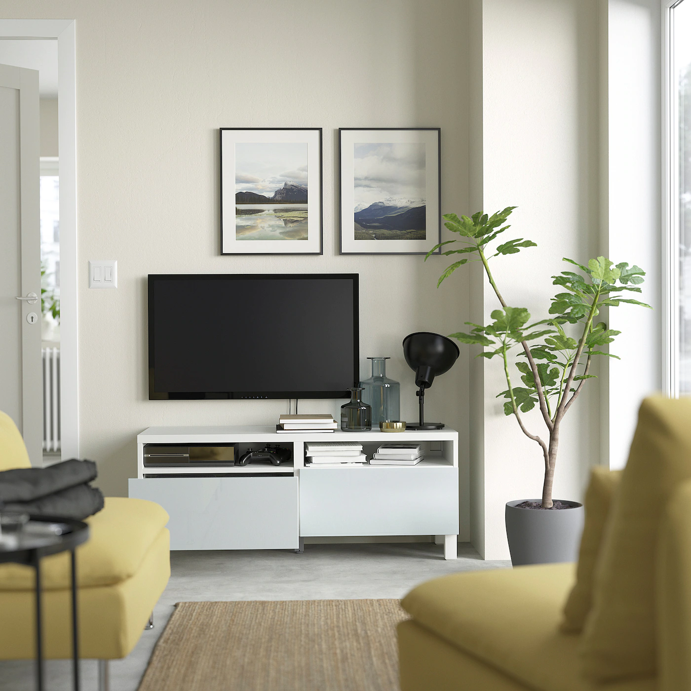 

ТВ-тумба Ikea Бесто Сельсв/Стуббарп серый/синий [694.323.46], Бесто Сельсв/Стуббарп