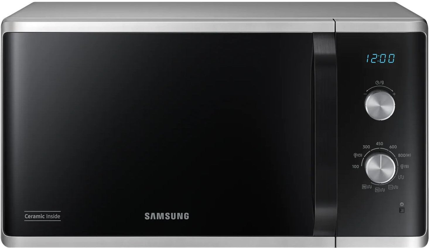 

Микроволновая печь Samsung MG23K3614AS серебристый [MG23K3614AS/BW], Микроволновая печь Samsung MG23K3614AS/BW