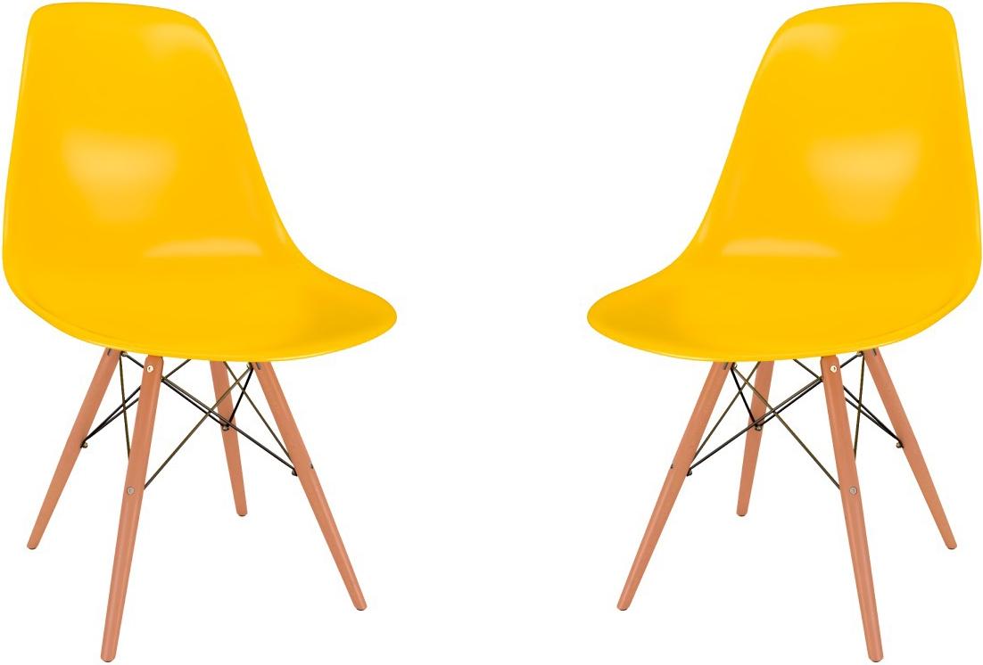 

Комплект стульев Loftyhome Acacia Yellow 2 шт [VC1001W-Y-2], Acacia комплект 2 шт