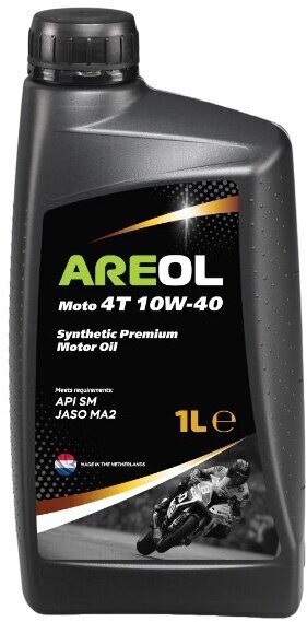 

Моторное масло Areol Moto 4T 10W40 1л (10W40AR122)