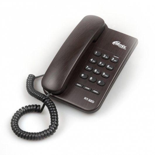 

Проводной телефон Ritmix RT-320 (венге), RT-320