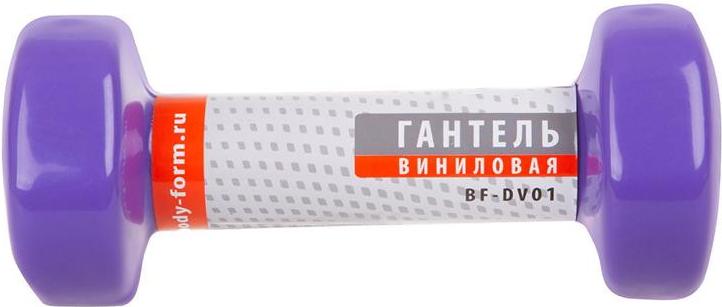 

Гантель Body Form виниловая 1,5 кг BF-DV01, виниловая 1,5 кг BF-DV01